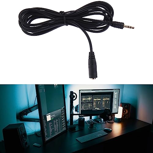 2.5mm延長ケーブル、オス-メスアダプター延長線ステレオワイヤーコードヘッドセット用2.5mmコネクターヘッドフォンヘッドセット電話接続ワイヤー延長線の特徴・詳細 画像