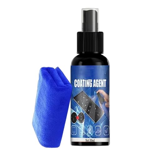 スクリーンクリーナースプレー,30ml 反射防止 指紋防止 タブレット 洗浄コーティング剤 | パソコンモニタークリーナー,室内用 液晶 TV スマートフォン タブレット ノートPC タッチスクリーン パソコンモニター 1