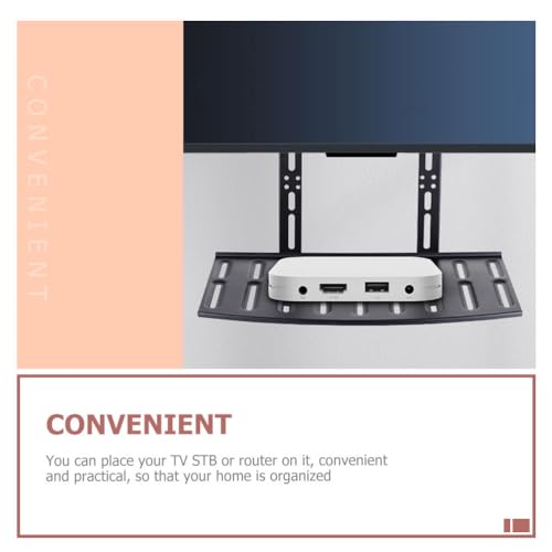 VORCOOL 壁掛けテレビ サウンドバー テレビラック モニタート ホルダー サウンドバーマウント ス ーンシェルフオーガナイザー モニタート ス ストリーミング デバイス マウントの特徴・詳細 画像