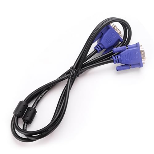 VGA ケーブル モニター ディスプレイ ディスプレイポート D-sub 15ピン VGA オス オス RGB SVGAディスプレイ、テレビ デ、プロジェクター等に適用 (1.5M) 1