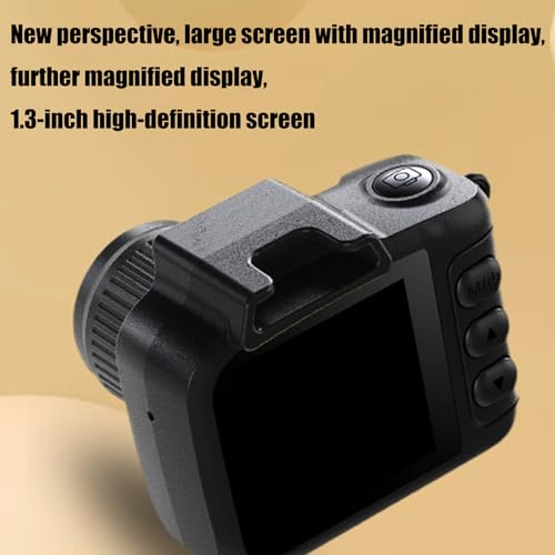 レトロカメラ 1080P 解像度 6 写真効果 1.3 インチディスプレイ 自動ループ 毎日のパーティー用 ケーブル付き ポータブルヴィンテージカメラの特徴・詳細 画像