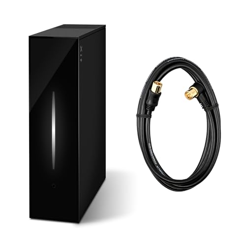 ピクセラ ワイヤレス テレビチューナー+アンテナケーブル セット Xit AirBox(サイト エアーボックス) XIT-AIR120CW 1