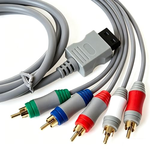 FOR 任天堂 Wii専用 AVケーブル U対応 コンポーネント 映像音声出力 HD接続対応 Wii to HDTV (Wii/コンポーネント) [並行輸入品] 1