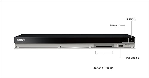【整備済み品】ソニー SONY ブルーレイレコーダー BDZ-ZW500｜500GB HDD/2チューナー/2番組同時録画/Wi-Fi内蔵/DVD再生対応の特徴・詳細 画像