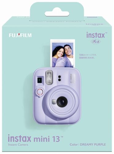 富士フイルム(FUJIFILM) チェキ インスタントカメラ instax mini 13 ドリーミーパープル INS MINI 13 PURPLEの詳細・まとめ 画像