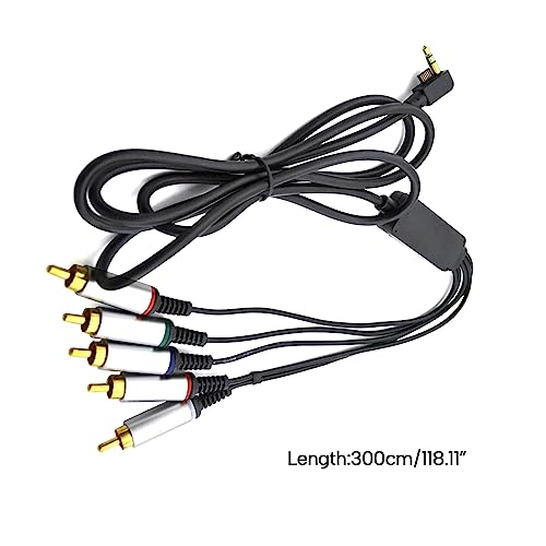 リード線ビデオコンポーネント延長ケーブルラインゲームアクセサリー AV HDTV ビデオ延長コードリード線の特徴・詳細 画像