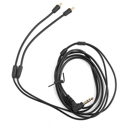 オーディオ用交換用ヘッドフォンケーブル – Technica ATH-LS50/70/200対応、酸素フリー銅線・3.5mm金メッキプラグ搭載、LSシリーズ向けハイファイ・ロスレスオーディオケーブル 1