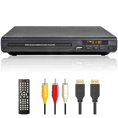 DVDプレーヤー HDMI端子 AV端子付き 再生専用 ブラック CPRM地デジ対応 安心の DVD-V019 VERTEX (ヴァーテックス) 1