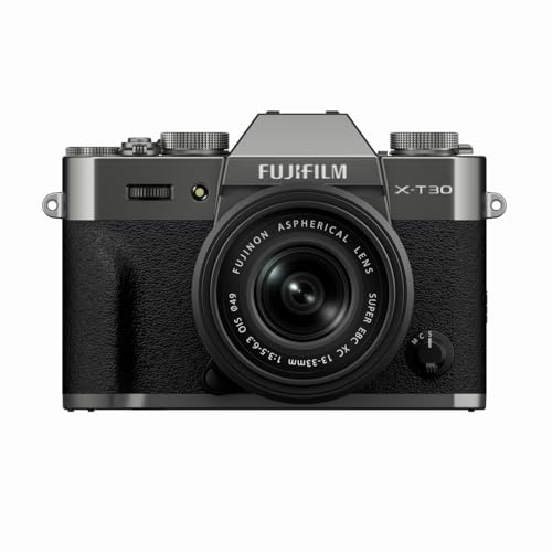 富士フイルム(FUJIFILM) ミラーレス一眼 X-T30 III ボディ チャコールシルバー F X-T30 III LK-1333-CS JPの外観・全体像 画像
