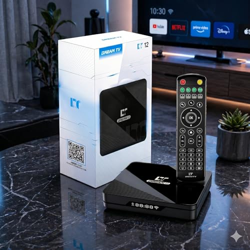 DreamTV 12 AI映像補正搭載｜マルチデバイス対応 8K出力対応メディアプレーヤー 日本国内アフターサービス対応 送料当社負担 ホームシアター体験 1