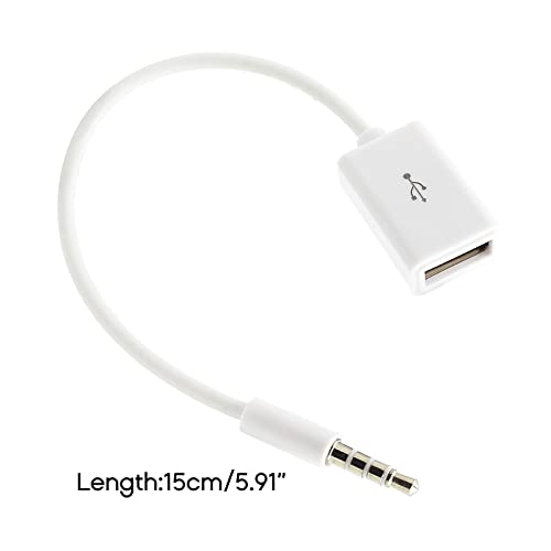 USB 充電データケーブル USB - 3.5mm アダプタケーブル MP3 MP4 プレーヤースピーカー充電ワイヤー用の特徴・詳細 画像