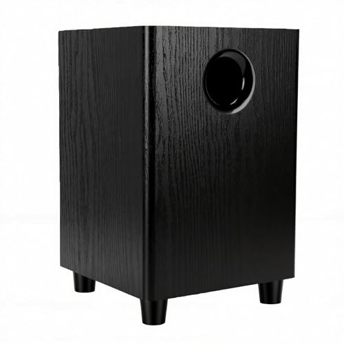 Sxhlseller 100W パッシブサブウーファー、グラウンドローパスフィルター技術を備えた 6.5 インチ低音スピーカー、ホームシアターシステムおよびパーティー用の詳細・まとめ 画像
