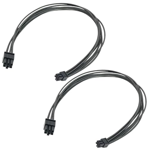 6ピン - PCIE 6ピングラフィックスカード電源ケーブル 6ピンビデオカード電源アダプタコネクタの交換用デスクトップグラフィックス 1