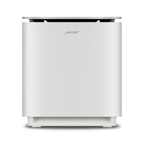 Bose Lifestyle Ultra Subwoofer - ワイヤレスサブウーファー ホームシアターシステム 簡単セットアップ コンパクト設計 深みのある重低音 ホワイトスモーク 1