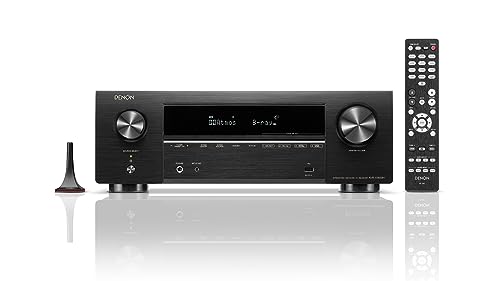 デノン Denon AVR-X1800H AVサラウンドレシーバー 7.2ch 8K Ultra HD、HDR10+、eARC対応/ブラック AVR-X1800HKの特徴・詳細 画像