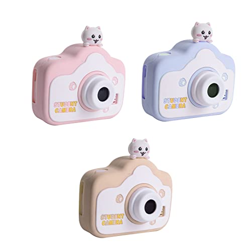 キッズデジタルカメラアップグレードキッズカメラ4000Wピクセルフロントリアレンズ1080P自撮りフレーム付きゲームビデオ機能子供用デジタル男の子と女の子用の特徴・詳細 画像