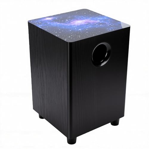 Sxhlseller 100W パッシブサブウーファー、グラウンドローパスフィルター技術を備えた 6.5 インチ低音スピーカー、ホームシアターシステムおよびパーティー用の特徴・詳細 画像