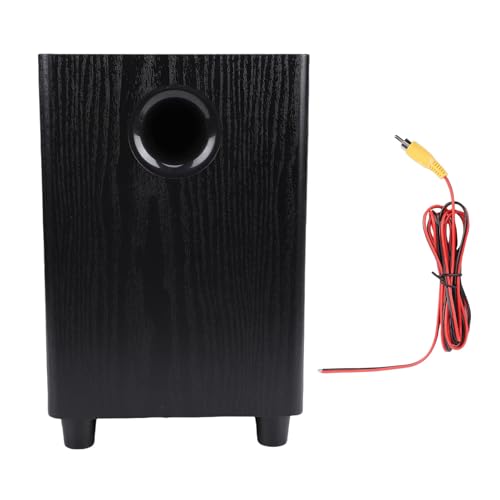 Sxhlseller 6.5 インチ サブウーファー、100W ハイパワー重低音パッシブ スピーカー、グラウンド ローパス フィルター付き、ホーム シアター オーディオ システム用 1