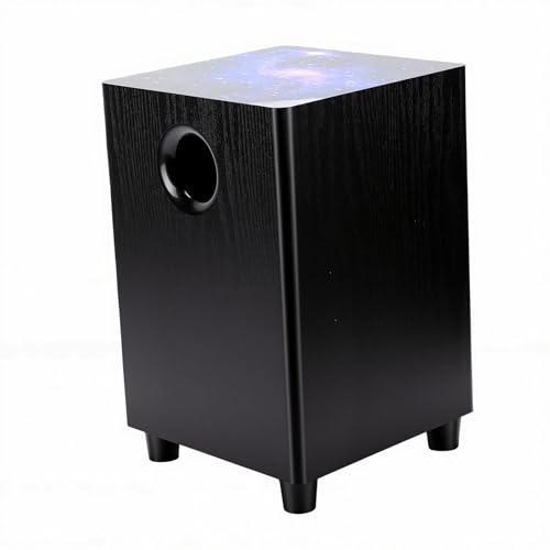 Sxhlseller 100W パッシブサブウーファー、グラウンドローパスフィルター技術を備えた 6.5 インチ低音スピーカー、ホームシアターシステムおよびパーティー用の特徴・詳細 画像