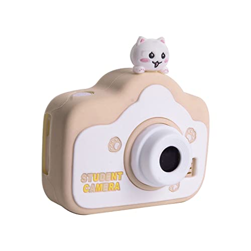 キッズデジタルカメラアップグレードキッズカメラ4000Wピクセルフロントリアレンズ1080P自撮りフレーム付きゲームビデオ機能子供用デジタル男の子と女の子用 1
