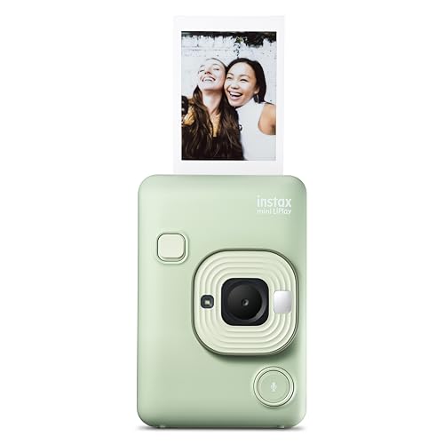 富士フイルム(FUJIFILM) チェキ インスタントカメラ/スマホプリンター instax mini LiPlay グリーン INS LIPLAY C GREEN VNの外観・全体像 画像
