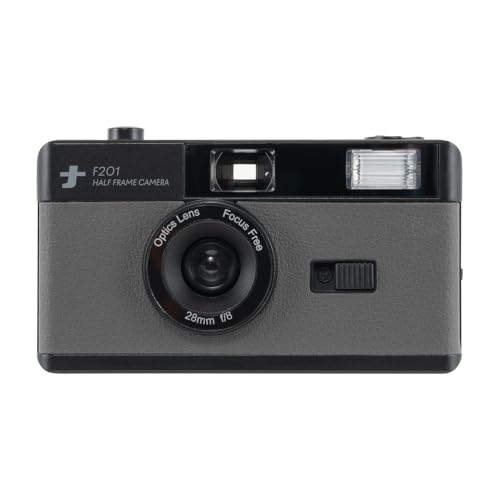 ナカバヤシ 【ナカメラ】 フィルムナカメラ フィルムカメラ ハーフフレーム ダークグレー Z0870 1