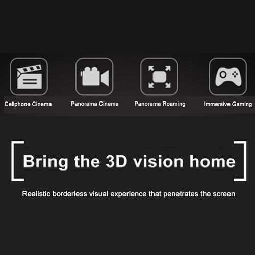 メガネ3D |バーチャル リアリティ ヘッドセット 3D メガネ |使いやすいポータブル折りたたみ式ミニ携帯電話 折りたたみ メガネッドで携帯電話を所定の位置にしっかりと固の特徴・詳細 画像