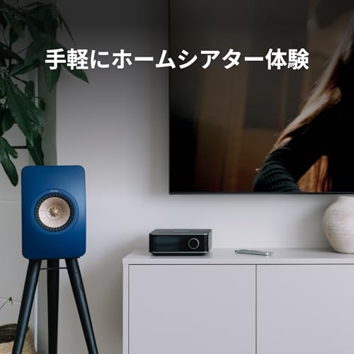 【直輸入品】WiiM Amp Ultra 音声リモコン2付き｜100W ストリーミングアンプ ESS ES9039Q2M DAC搭載・TI TPA3255デュアルアンプ｜RoomFit EQ・タッチスクリーン内蔵｜HDMI ARC・光デジタル・RCA入力対応｜スペースグレーの特徴・詳細 画像