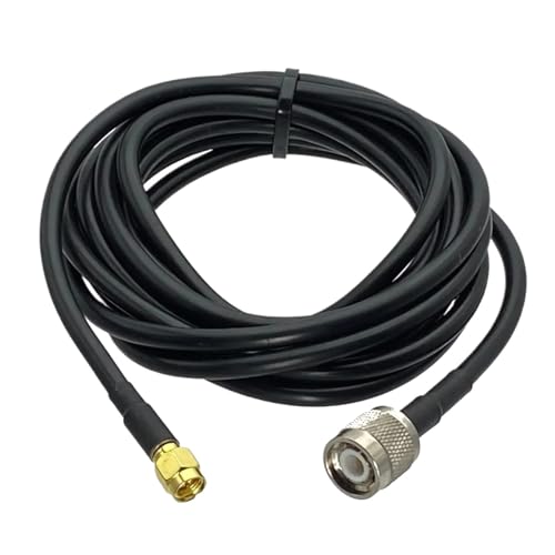 SMA TNC ケーブル RG58 SMA オスプラグ TNC オス低損失延長ケーブル TNC SMA RF 同軸アダプタケーブル 50 オーム(20inch (50CM))の外観・全体像 画像