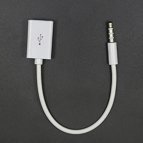 USB から 3.5 ミリメートル転送ステレオアダプタケーブル 3.5 ミリメートルから USB ケーブルコード車のインテリアラジオ機器の特徴・詳細 画像