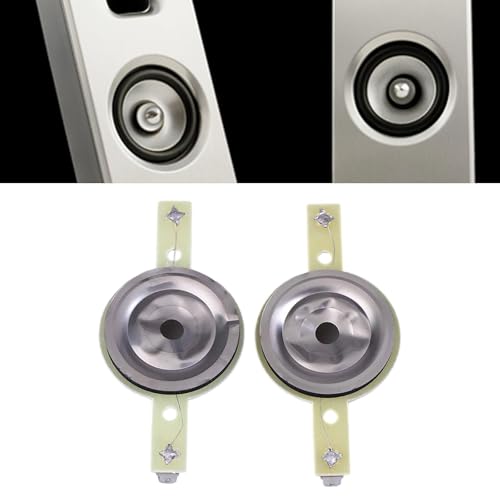 ツイーターダイヤフラム 25.4mm (1インチ) 2個入り ツイーターボイスコイルスピーカー用 フィルムスピーカー 交換修理パーツ 頑丈DIYの特徴・詳細 画像