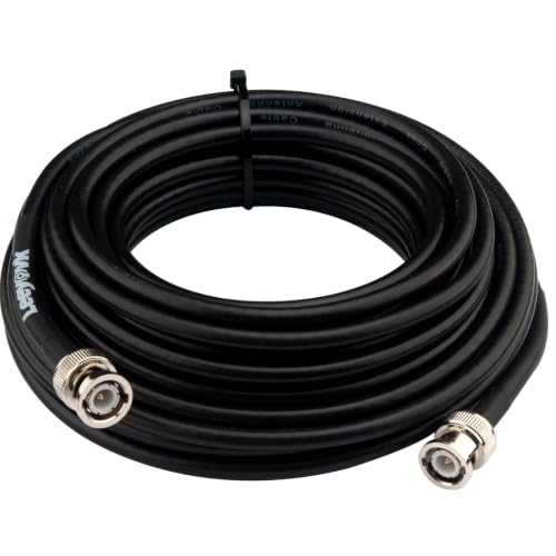 BNC 同軸ケーブル RG58 10m オス-オス 50Ω 延長線 純銅 低損失 通信改善 1