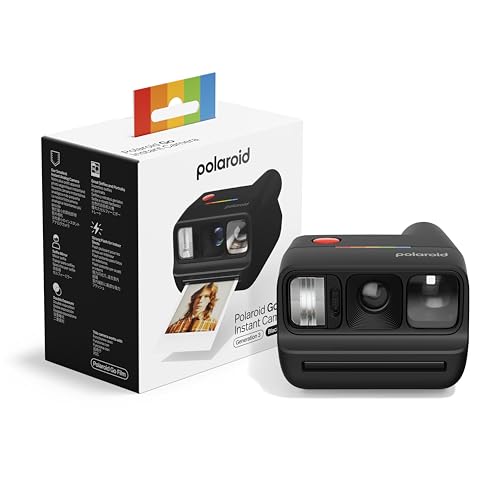Polaroid(ポラロイド) インスタントアナログカメラ Polaroid Go Generation 3 – Black 黒 (9192) 1