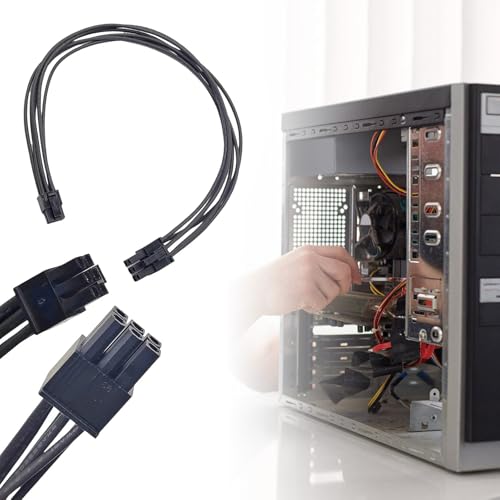 6ピン - PCIE 6ピングラフィックスカード電源ケーブル 6ピンビデオカード電源アダプタコネクタの交換用デスクトップグラフィックスの詳細・まとめ 画像