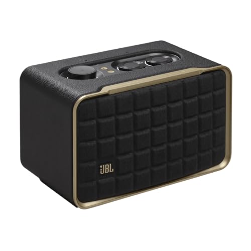 JBL AUTHENTICS 200 オーセンティックス 200 Wi-Fi Bluetoothスピーカー 自動音質補正機能搭載/3.5mm入力付き/バッテリー非搭載/プロサウンド ブラック JBLAUTH200BLKJN 1
