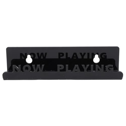 壁掛け式レコード収納棚、アクリル製アルバム・レコードホルダー兼ディスプレイ、ビニールレコード用フローティングレコード棚(ネジ留めまたは接着剤固定タイプ)、寝室・リビング向け (黒)の特徴・詳細 画像