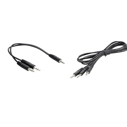 3.5mm ステレオ スプリッター Y ケーブル 3.5mm ステレオ オス プラグ - ダブル 3. オス プラグ マイク ヘッドフォン スプリッター イヤホンの特徴・詳細 画像