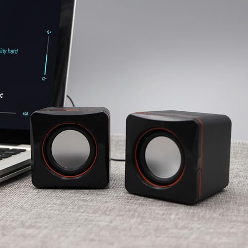 USB 外部小型スピーカー マルチメディア スピーカー デスクトップ コンピューター ラップトップ 外部エンターテイメント モバイル デバイス 小型デスクトップ スピーカーの特徴・詳細 画像