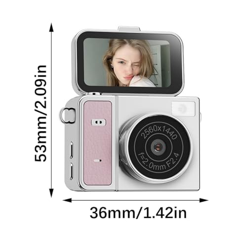 1080P CCDデジタルカメラ、 反転スクリーン付き、 旅行やキャンパスライフ向けのビューティーモード内蔵 反転スクリーンカメラの特徴・詳細 画像
