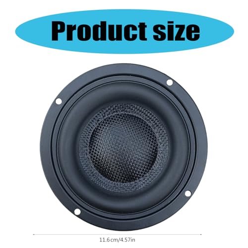 強力なサブウーファースピーカーユニット高感度ローエンドホームサウンドアクセサリー 4 インチ 40 ワット低音の大きな音を強化するための特徴・詳細 画像