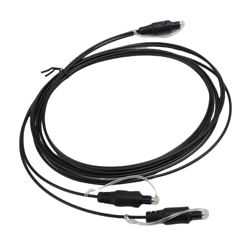 OPPWONG SPDIF 光オーディオ スプリッター ケーブル、ホーム シネマ ゲーム コンソール TV 用 HiFi アンチ EMI ファイバー サウンド スプリッターの特徴・詳細 画像