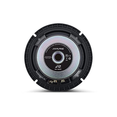 Alpine Rシリーズ R2-S65C 6-1/2インチ 2ウェイコンポーネントスピーカー ピーク電力300ワットの特徴・詳細 画像