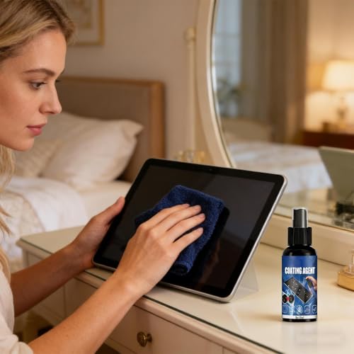 スクリーンクリーナースプレー | 30ml 反射防止 指紋防止 タブレット 洗浄コーティング剤,電子機器 クリーナー - 室内用 液晶テレビ スマートフォン タブレット ノートパソコン タッチスクリーン パソコンモニター 電子機器対応の詳細・まとめ 画像