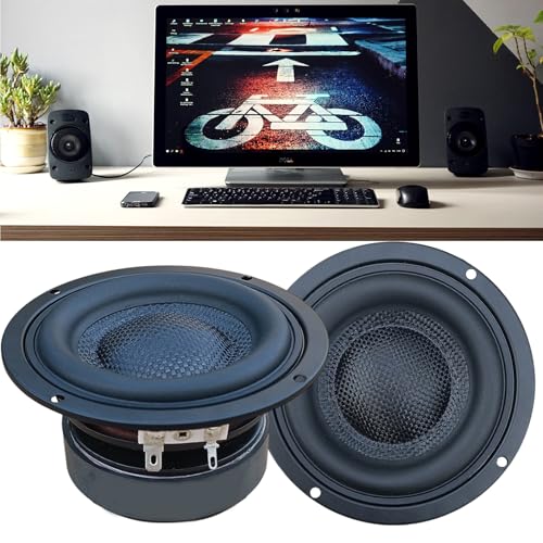 強力なサブウーファースピーカーユニット高感度ローエンドホームサウンドアクセサリー 4 インチ 40 ワット低音の大きな音を強化するための詳細・まとめ 画像