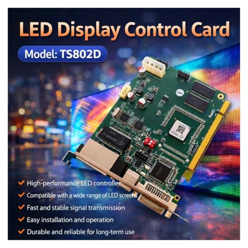 TS801D TS802 TS802D フルカラー同期 LED ディスプレイ送信カードコントローラ LED スクリーン用(TS801D)の特徴・詳細 画像