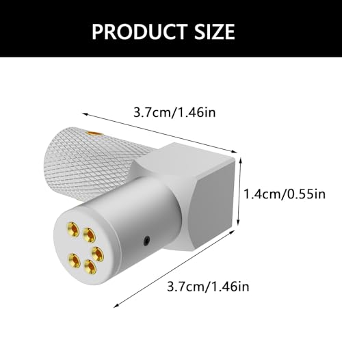 ターンテーブル用メッキ 5Pin メス DIN コネクタ ビニール フォノス プレーヤー ヴィンテージ ターンテーブル コネクタの特徴・詳細 画像