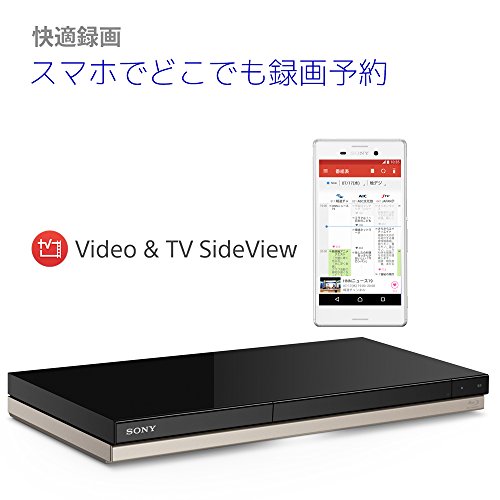 ソニー ブルーレイディスク/DVDレコーダー 500GB 2チューナー 2番組同時録画 外付けHDD対応 無線LAN内蔵モデル BDZ-ZW550の特徴・詳細 画像