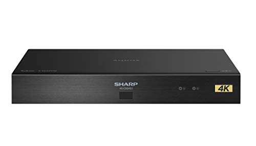 シャープ 4Kチューナー 新4K衛星放送対応 220×146×34mm 4S-C00AS1 1