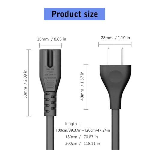 Studio 4用スピーカー充電ケーブル1パック, 黒 1メートルの詳細・まとめ 画像