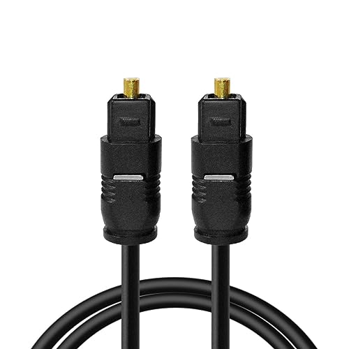 光ケーブル 2m SPDIF 角口 TOSLINK コネクタ, 5mの外観・全体像 画像